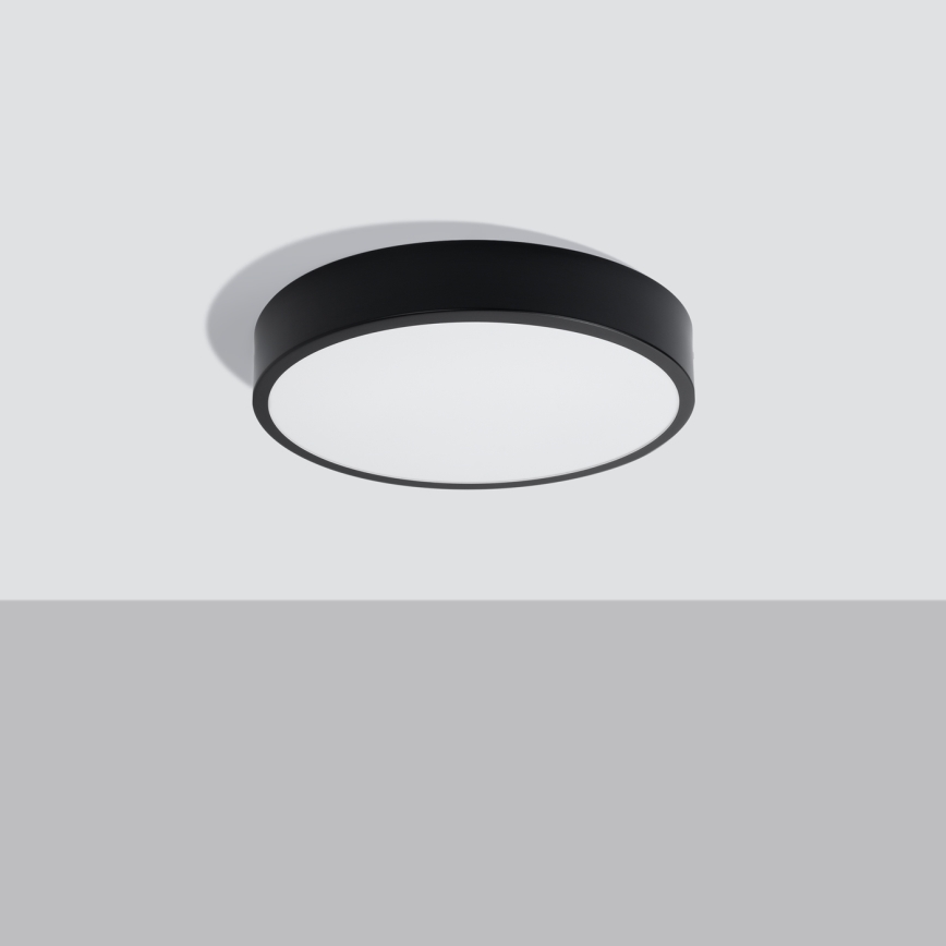 LED потолочный светильник ONYX LED/32 Вт/230 В, диаметр 40 см, чёрный