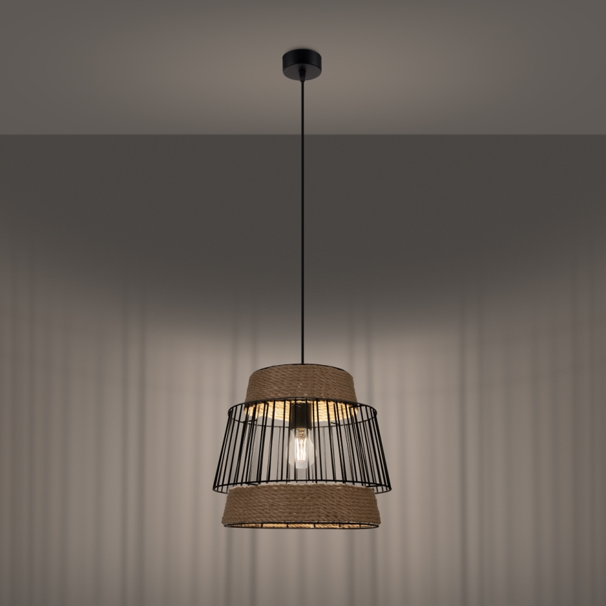 Підвісна люстра BRILO 1xE27/15W/230V