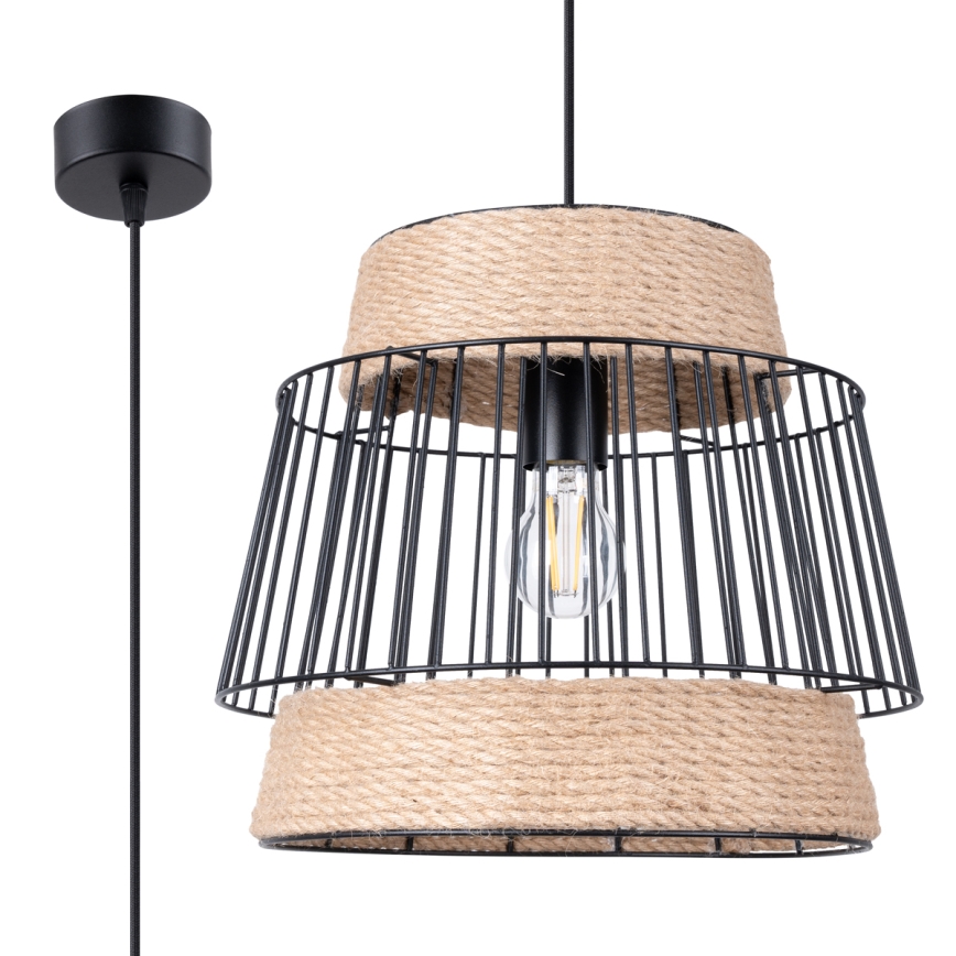 Подвесная люстра BRILO 1xE27/15W/230V