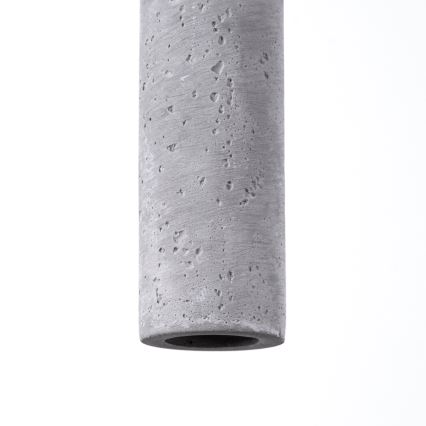 Подвесная люстра PASTELO 1xG9/8W/230V бетон