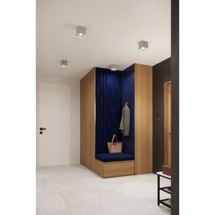 Точковий світильник HATI 1xGU10/10W/230V сірий