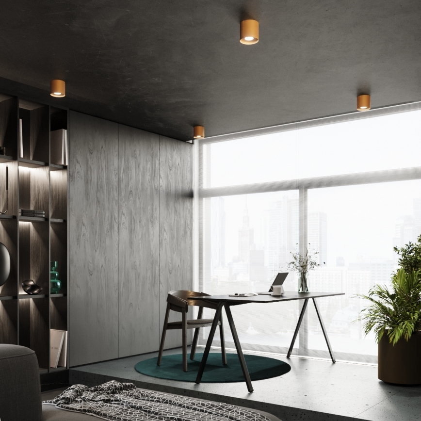 Точковий світильник MIKA 1xGU10/10W/230V золотий