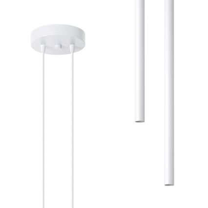 Подвесная люстра PASTELO 2xG9/8W/230V белый