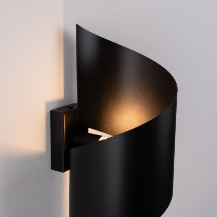 Настінний світильник TALASSA 1xG9/8W/230V чорний