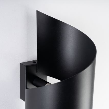 Настінний світильник TALASSA 1xG9/8W/230V чорний