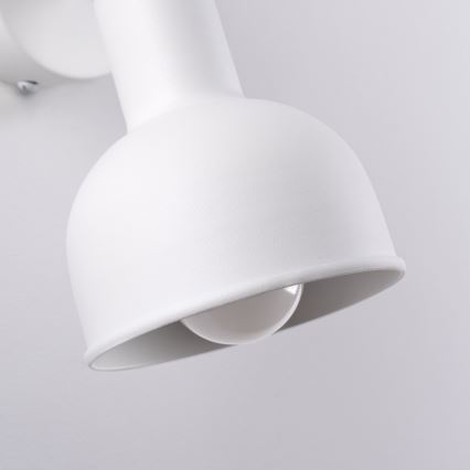 Настінний точковий світильник ELBA 1xE27/15W/230V білий