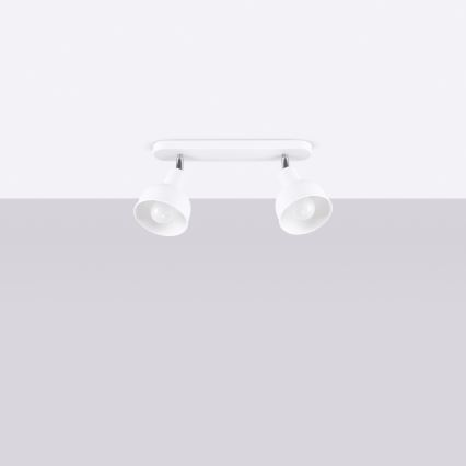 Точечный светильник ELBA 2xE27/15W/230V белый