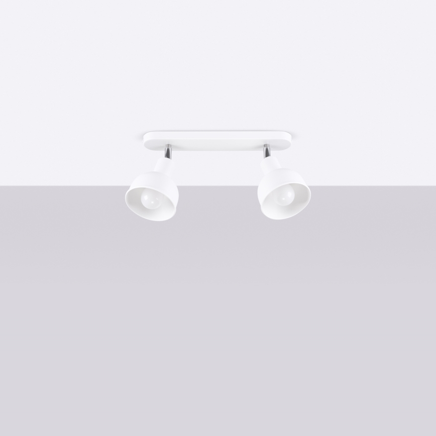 Точечный светильник ELBA 2xE27/15W/230V белый