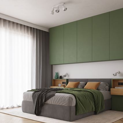 Точечный светильник ELBA 3xE27/15W/230V белый