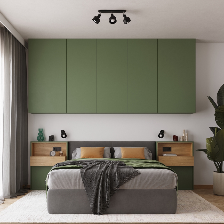 Настінний точковий світильник ELBA 1xE27/15W/230V чорний