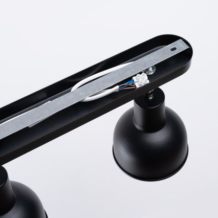 Точковий світильник ELBA 2xE27/15W/230V чорний