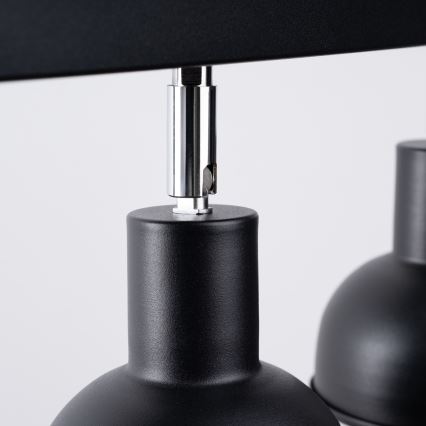 Точковий світильник ELBA 3xE27/15W/230V чорний