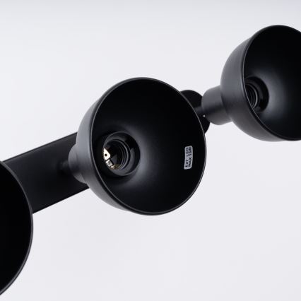 Точковий світильник ELBA 3xE27/15W/230V чорний