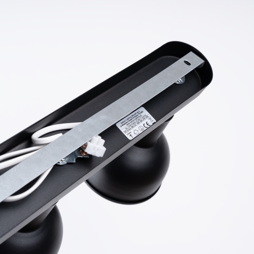 Точковий світильник ELBA 3xE27/15W/230V чорний