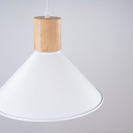 Подвесная люстра JAGA 1xE27/15W/230V диаметр 30 см белый