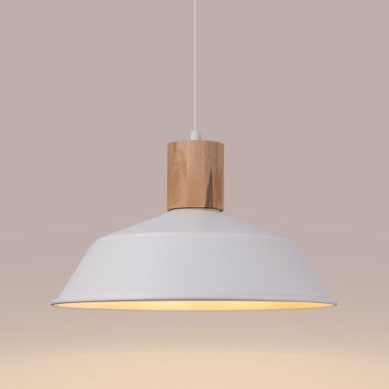 Підвісна люстра FANO 1xE27/15W/230V діаметр 34 см білий