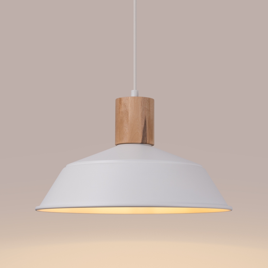 Підвісна люстра FANO 1xE27/15W/230V діаметр 34 см білий