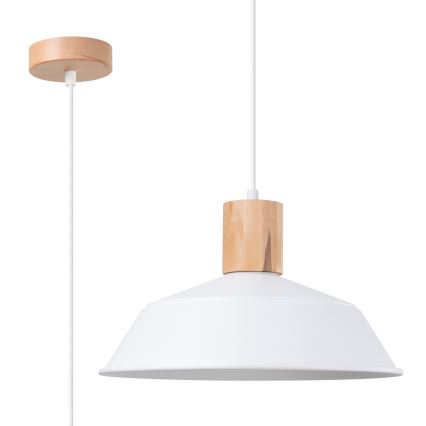 Підвісна люстра FANO 1xE27/15W/230V діаметр 34 см білий
