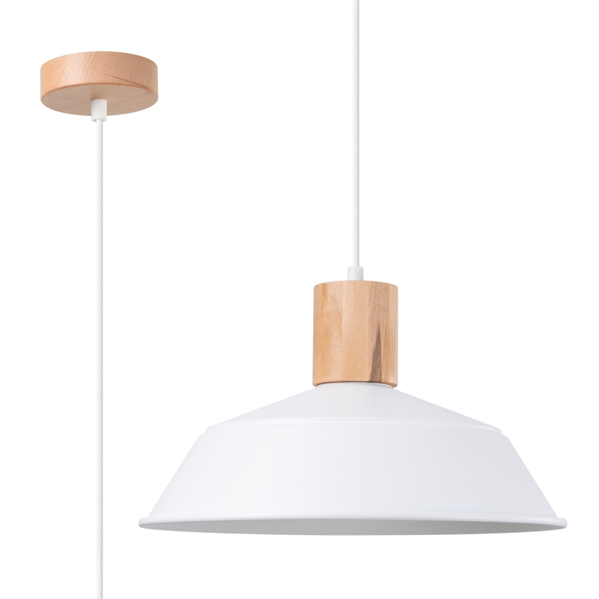 Підвісна люстра FANO 1xE27/15W/230V діаметр 34 см білий