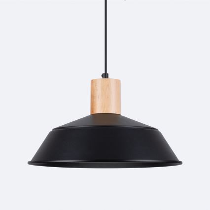 Подвесная люстра FANO 1xE27/15W/230V диаметр 34 см черный