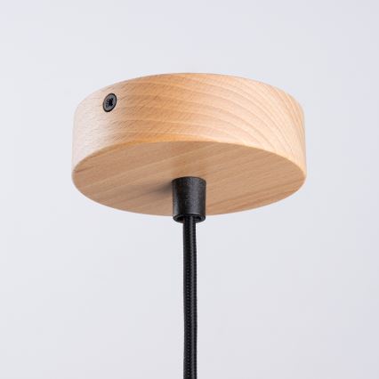 Подвесная люстра FANO 1xE27/15W/230V диаметр 34 см черный