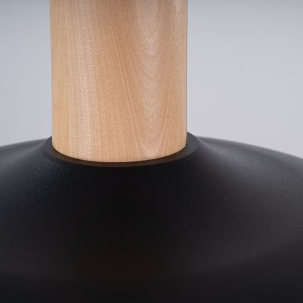 Підвісна люстра INDY 1xE27/15W/230V діаметр 38 см чорний