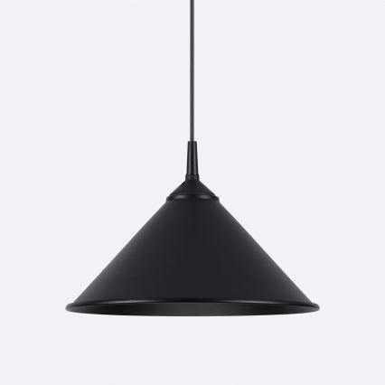 Подвесная люстра ZUMA 1xE27/15W/230V диаметр 30 см черный