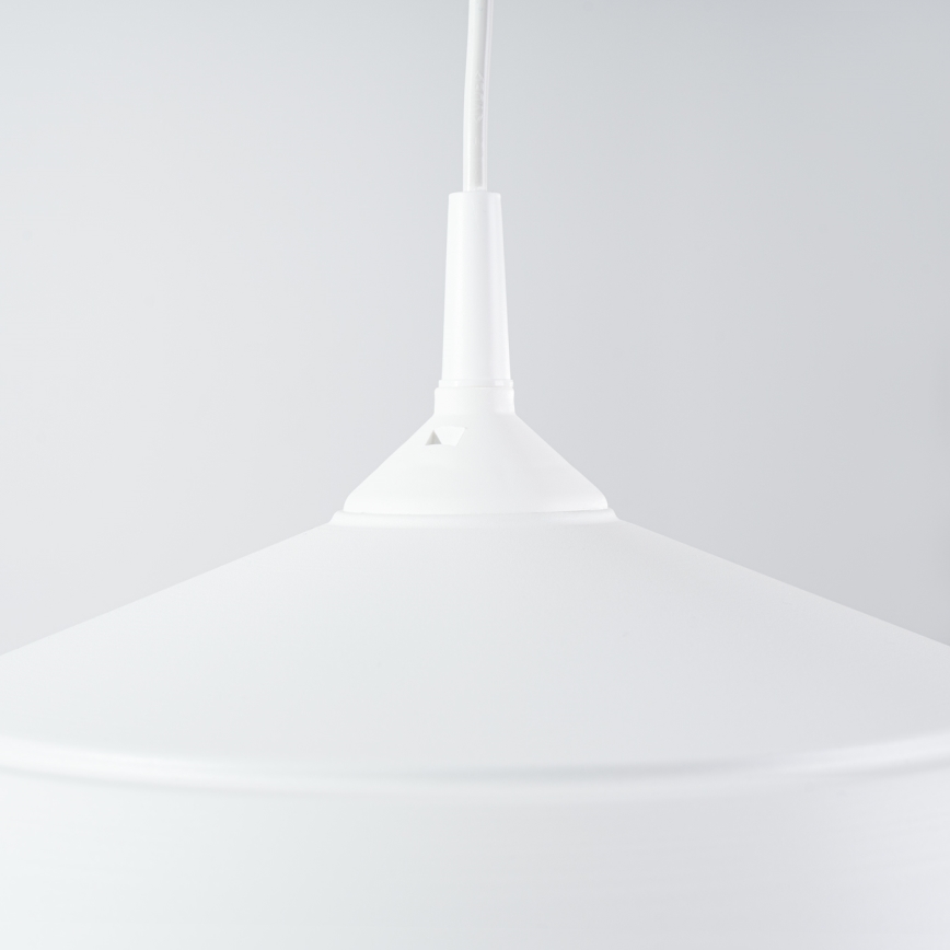 Підвісна люстра FRIKA 1xE27/15W/230V діаметр 34 см білий