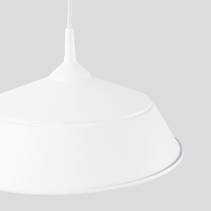 Підвісна люстра FRIKA 1xE27/15W/230V діаметр 34 см білий