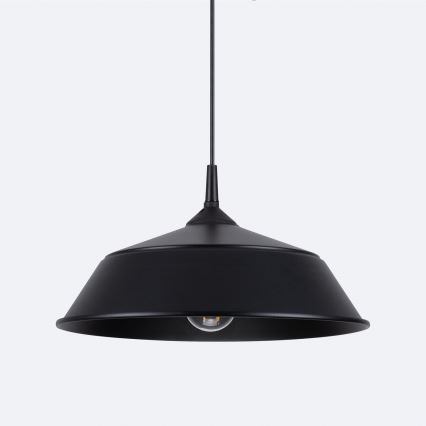 Підвісна люстра FRIKA 1xE27/15W/230V діаметр 34 см чорний
