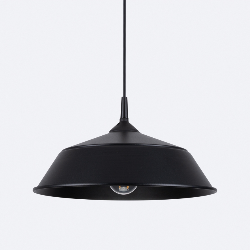 Підвісна люстра FRIKA 1xE27/15W/230V діаметр 34 см чорний