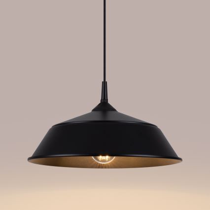 Подвесная люстра FRIKA 1xE27/15W/230V диаметр 34 см черный