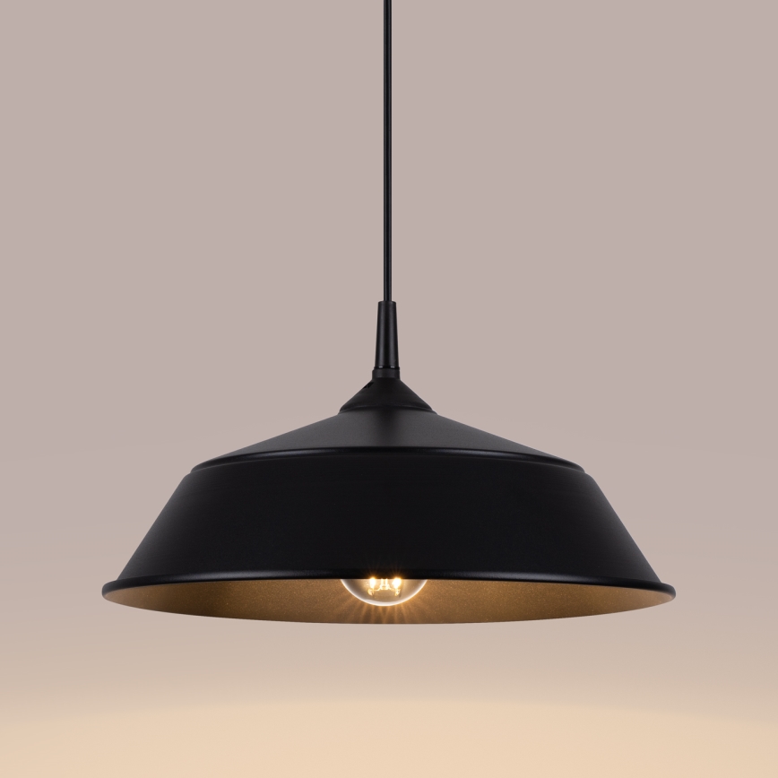 Подвесная люстра FRIKA 1xE27/15W/230V диаметр 34 см черный