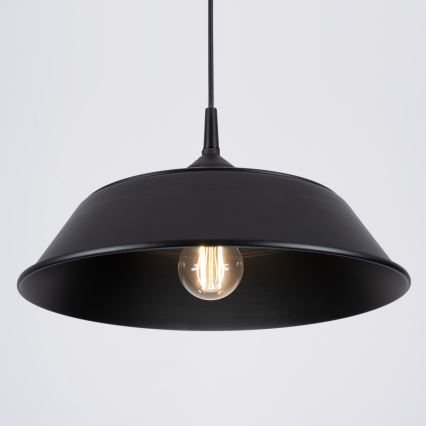 Подвесная люстра FRIKA 1xE27/15W/230V диаметр 34 см черный
