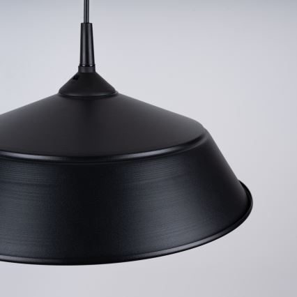 Подвесная люстра FRIKA 1xE27/15W/230V диаметр 34 см черный