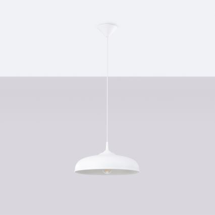 Підвісна люстра GINA 1xE27/15W/230V діаметр 38 см білий