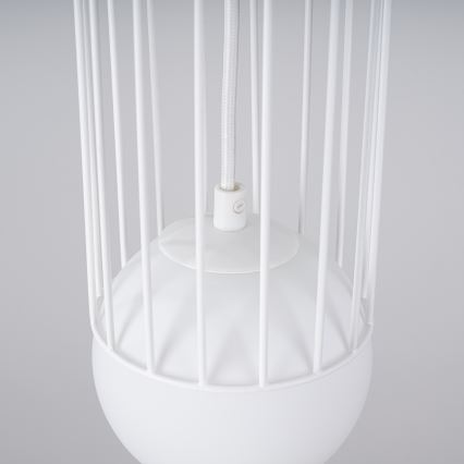Підвісна люстра BRINA 1xG9/8W/230V білий
