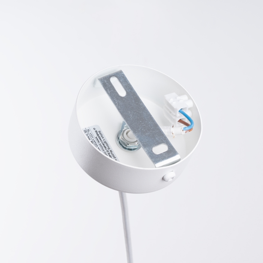 Підвісна люстра BRINA 1xG9/8W/230V білий