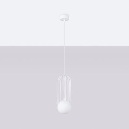 Подвесная люстра BRINA 1xG9/8W/230V белый