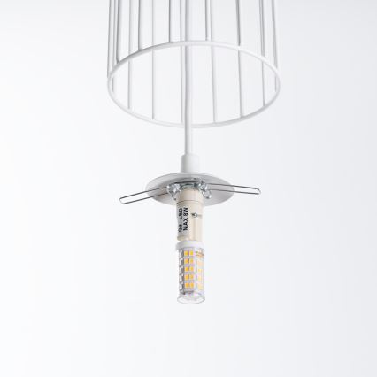 Подвесная люстра BRINA 1xG9/8W/230V белый
