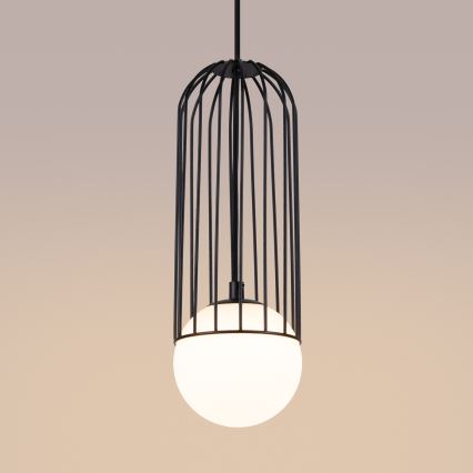 Подвесная люстра BRINA 1xG9/8W/230V черный