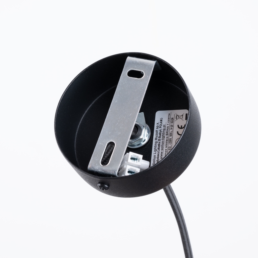 Подвесная люстра BRINA 1xG9/8W/230V черный