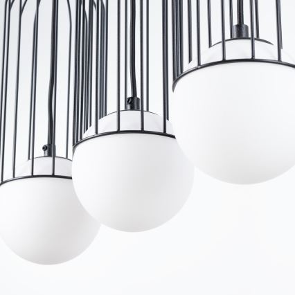 Подвесная люстра BRINA 3xG9/8W/230V черный