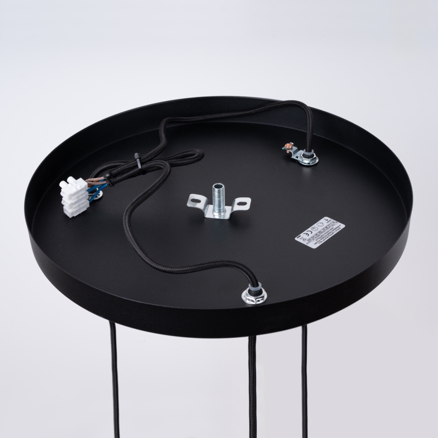 Підвісна люстра BRINA 3xG9/8W/230V чорний