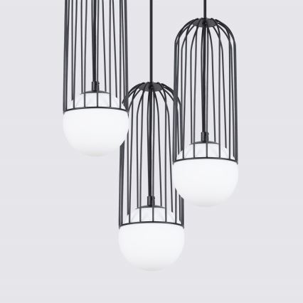 Подвесная люстра BRINA 3xG9/8W/230V черный