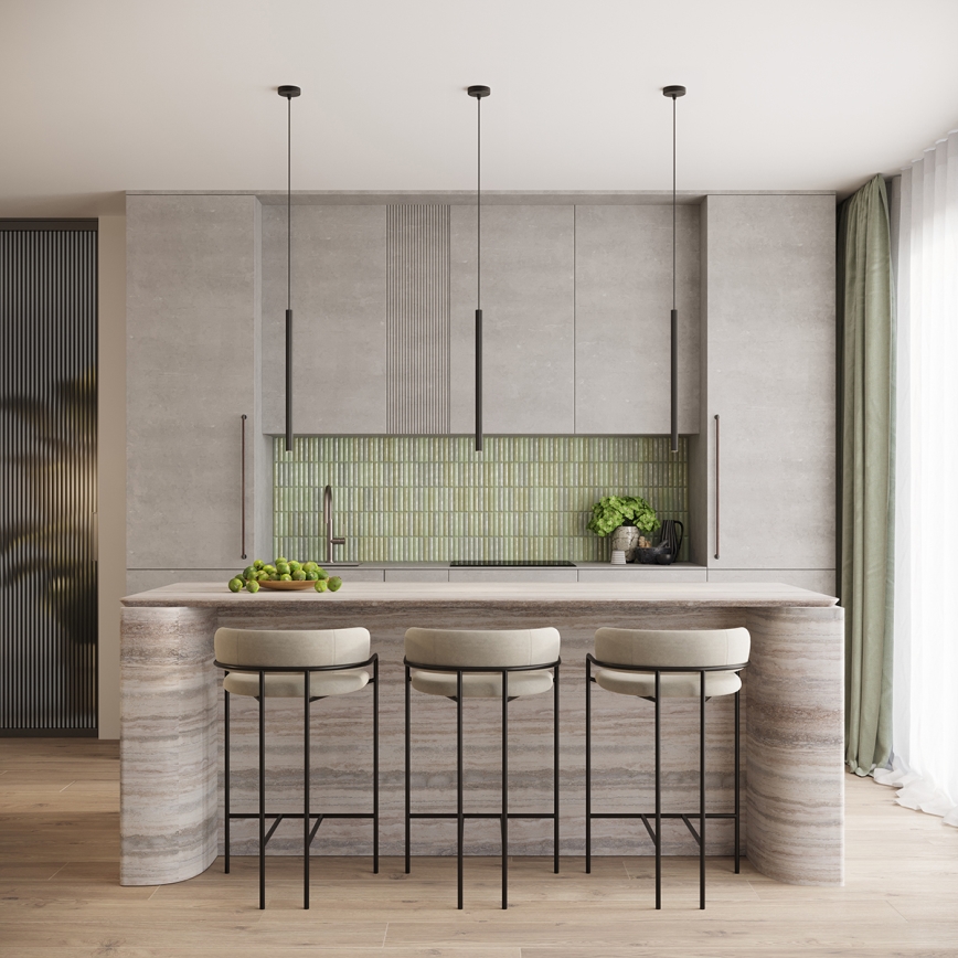 Підвісна люстра ARCHE 1xG9/8W/230V чорний