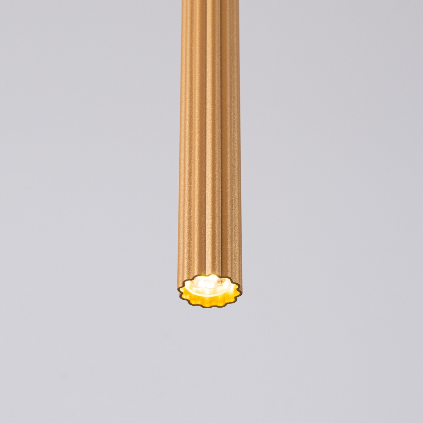 Підвісна люстра ARCHE 1xG9/8W/230V золотий