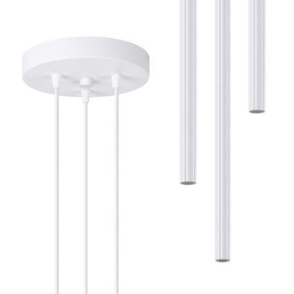 Підвісна люстра ARCHE 3xG9/8W/230V білий