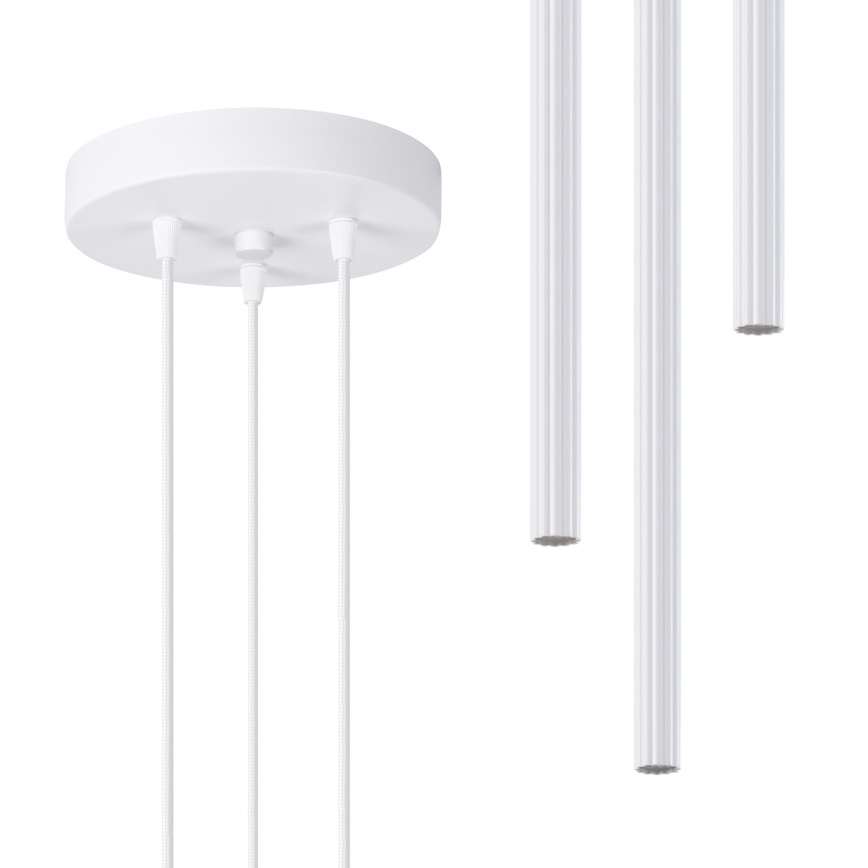 Підвісна люстра ARCHE 3xG9/8W/230V білий