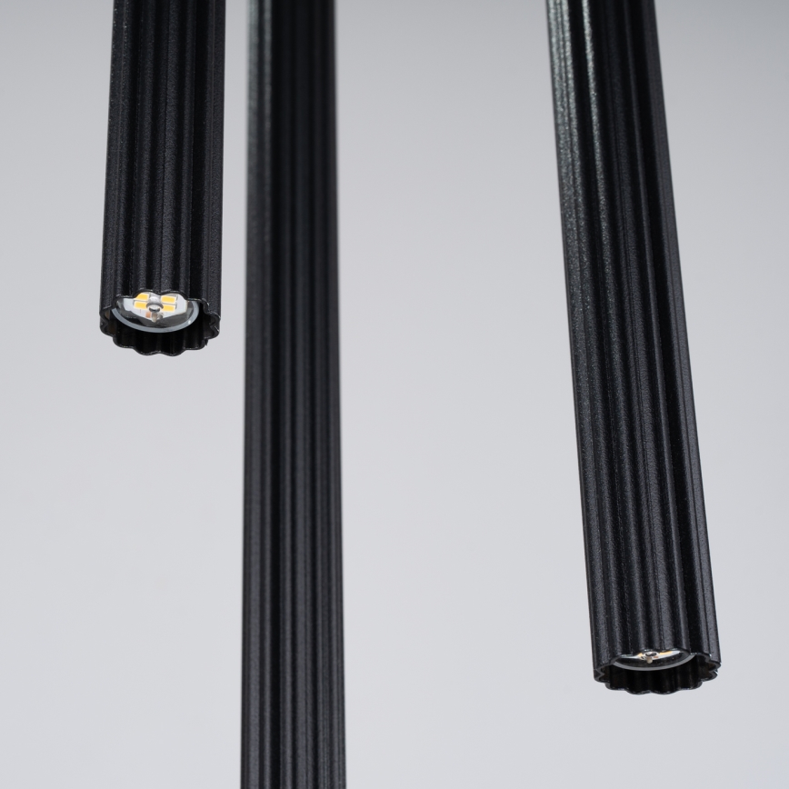 Підвісна люстра ARCHE 3xG9/8W/230V чорний